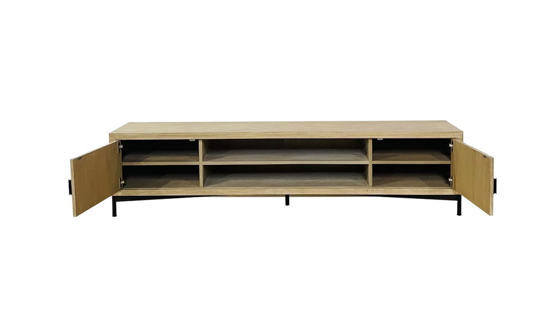 Kurt Low Media Cabinet Natural