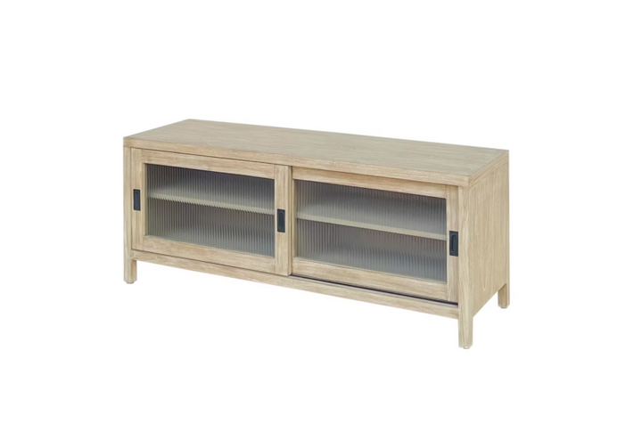 Kent 59" Low Media Cabinet Natural