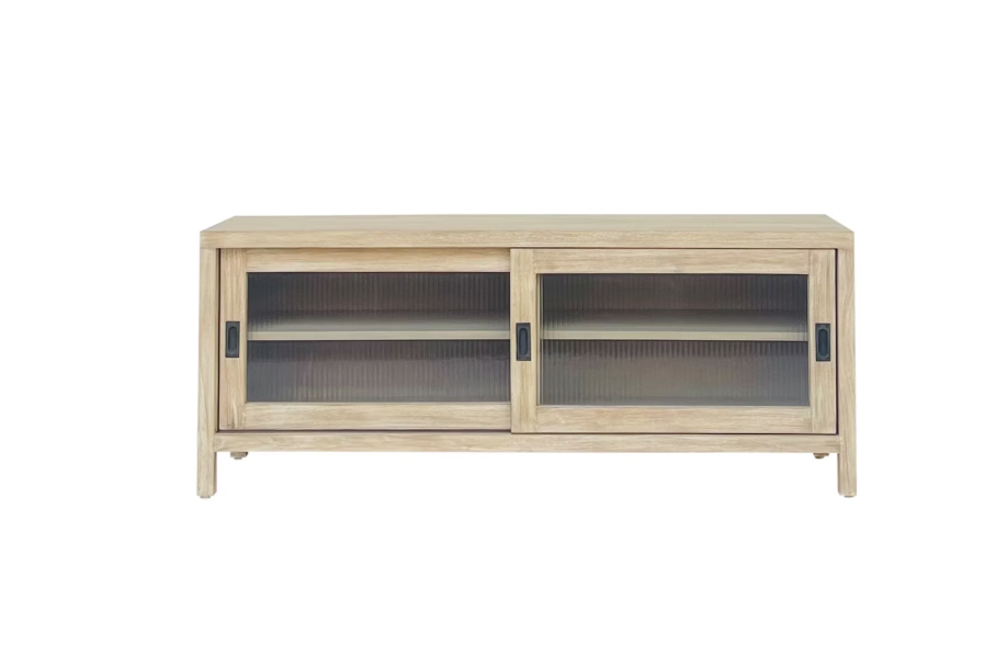 Kent 59" Low Media Cabinet Natural