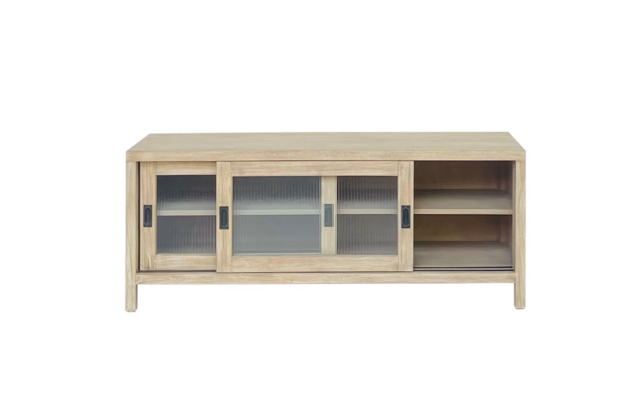 Kent 59" Low Media Cabinet Natural