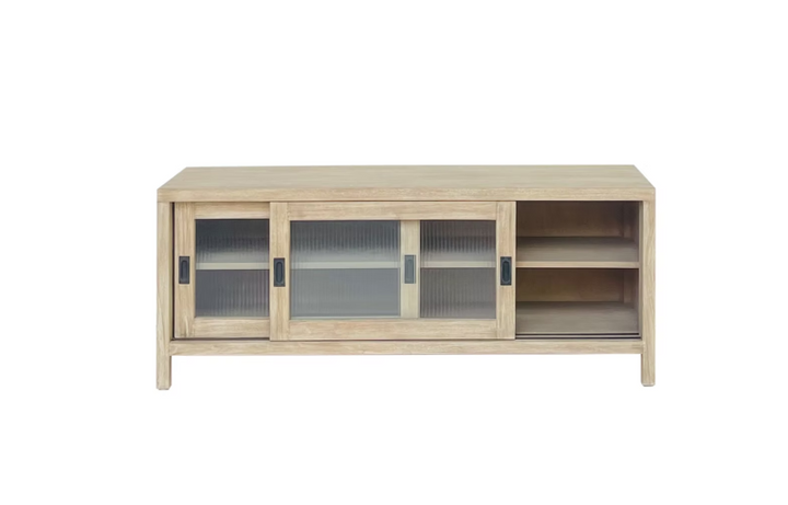 Kent 59" Low Media Cabinet Natural