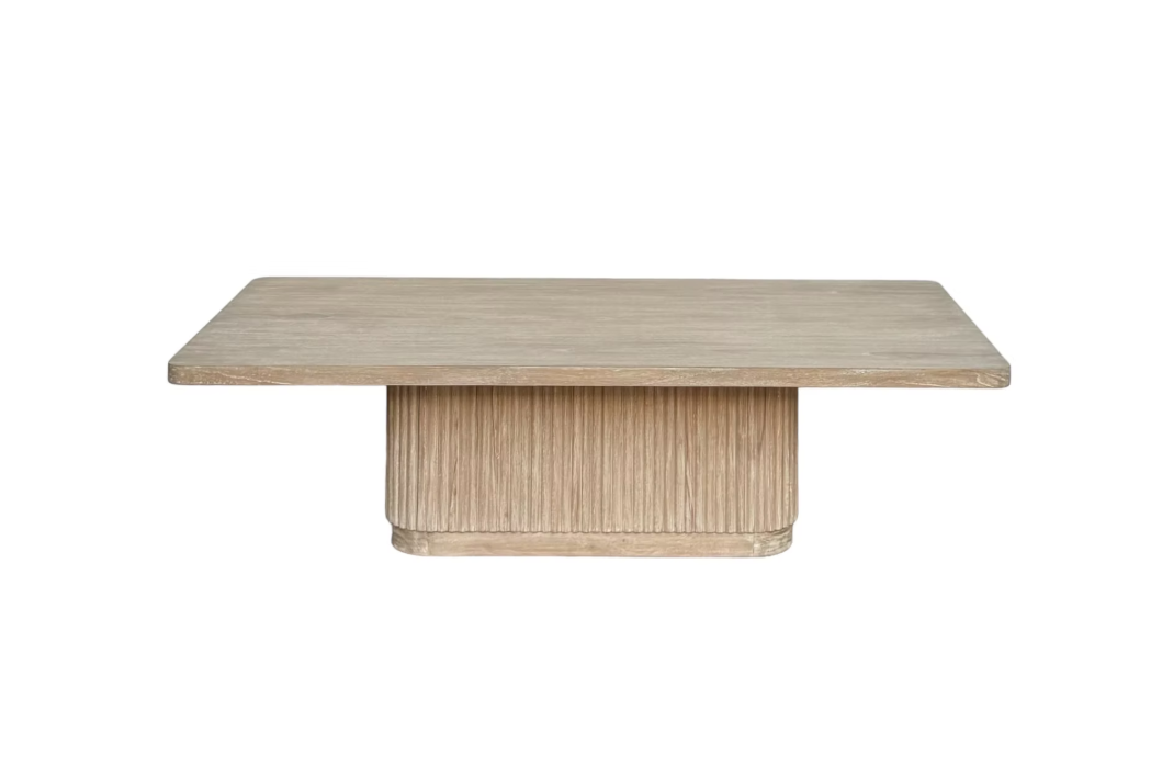 Elle Rectangular Coffee Table Natural