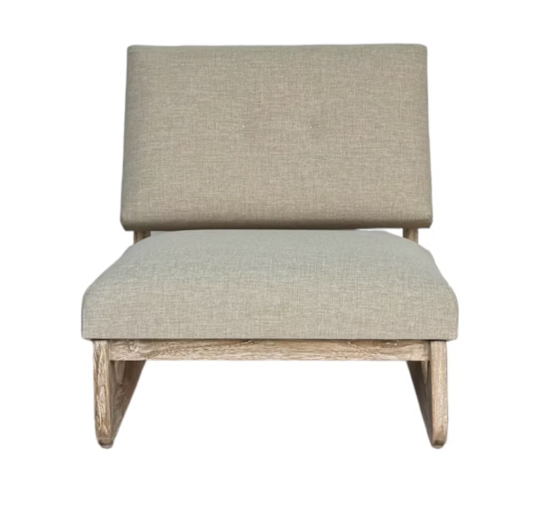 Curve Lounge Chair Bleached