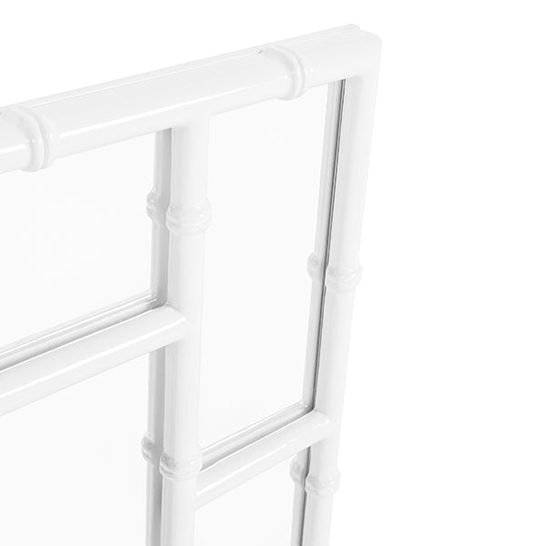 Tessa Mirror - White Lacquer