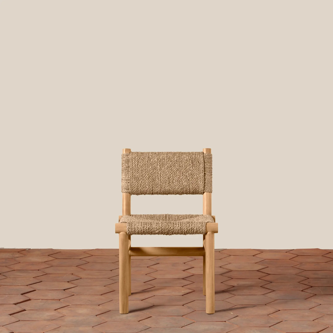 Natural Seagrass Dining Chair
