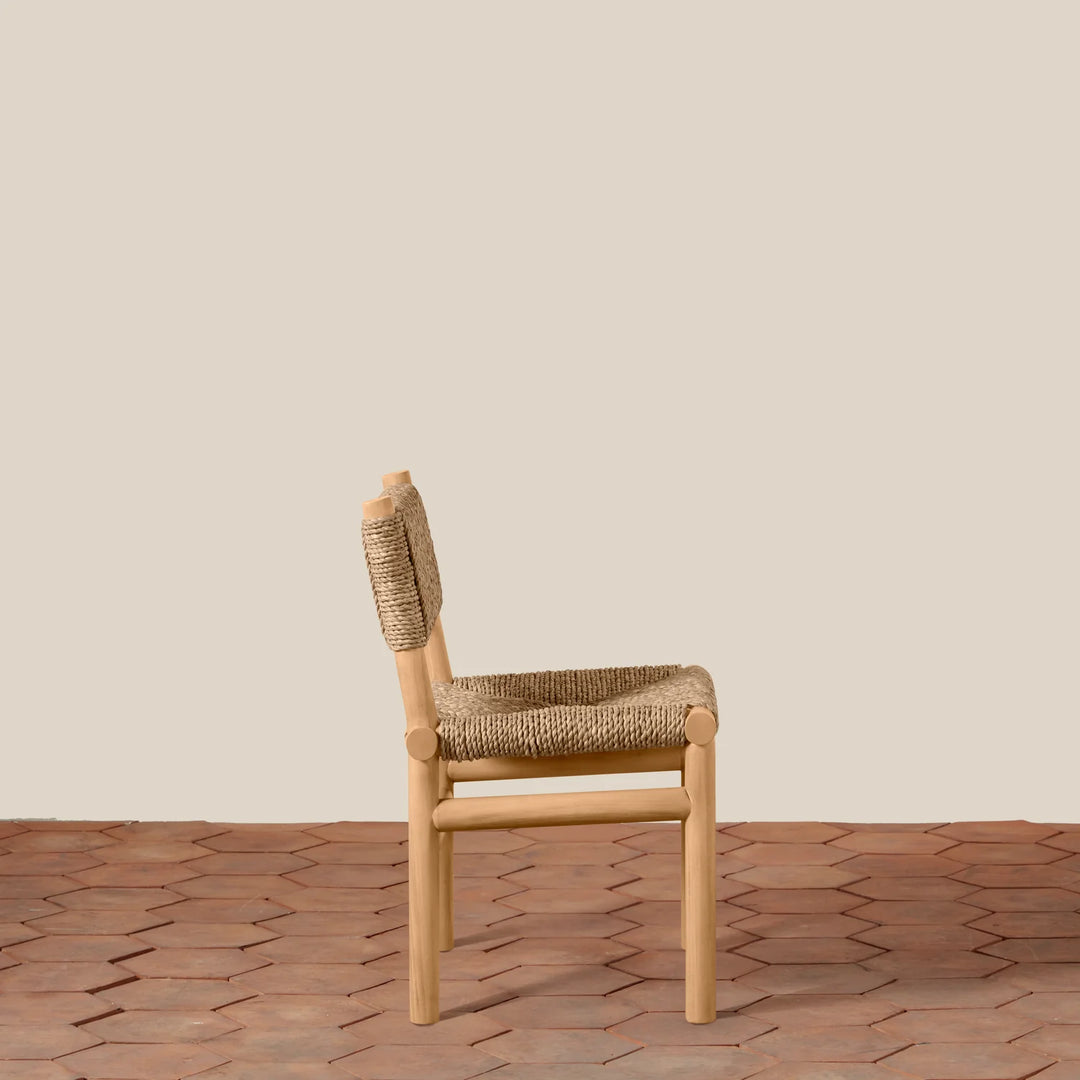 Natural Seagrass Dining Chair