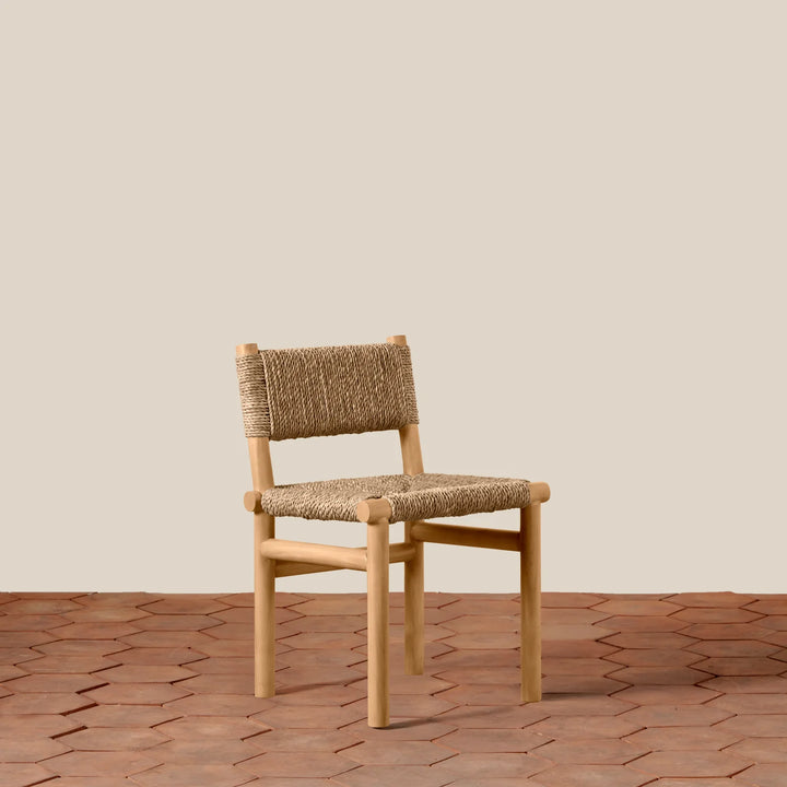 Natural Seagrass Dining Chair
