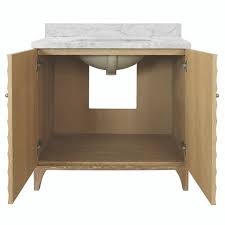 Rhodes Bath Vanity - Cerused Oak
