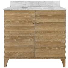 Rhodes Bath Vanity - Cerused Oak