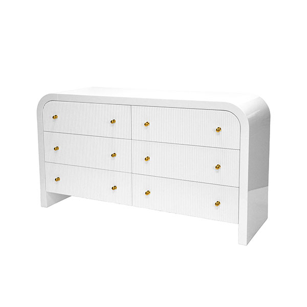 Valentina Chest - White Lacquer