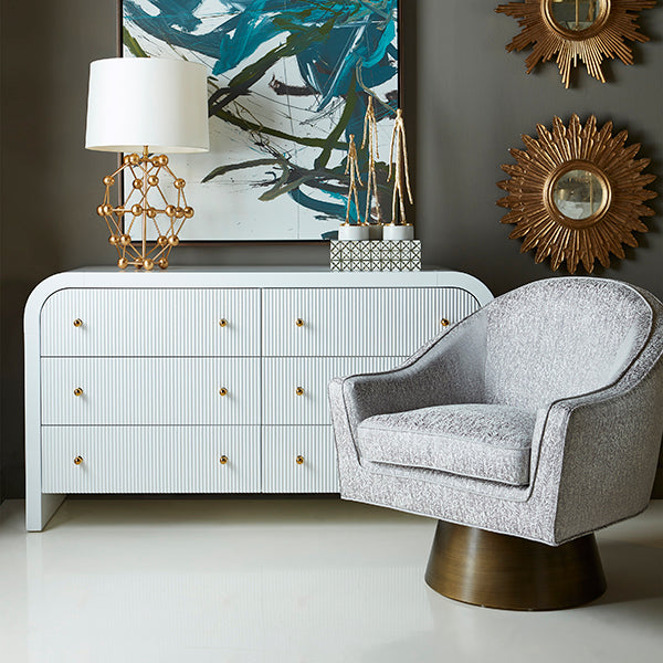 Valentina Chest - White Lacquer