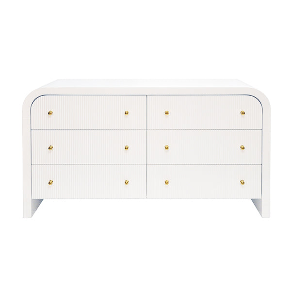 Valentina Chest - White Lacquer