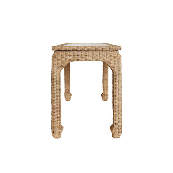 Verra Desk - Woven Rattan