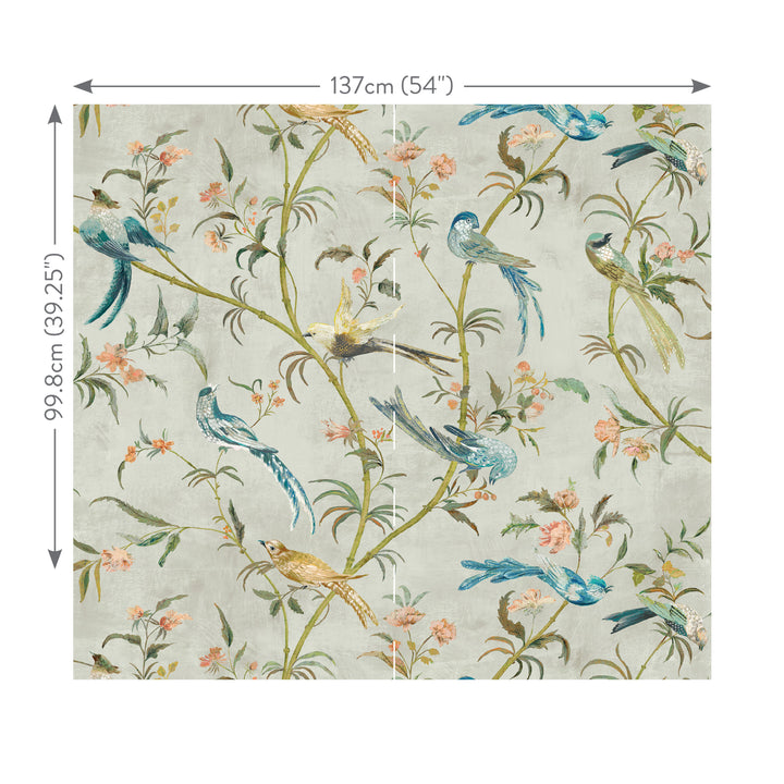 Pluma Wallcovering Olivine W444/02
