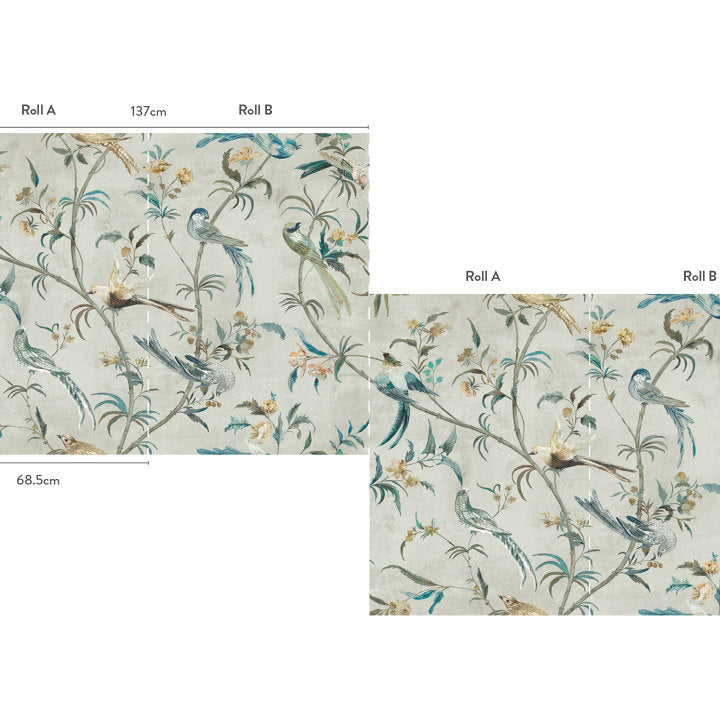 Pluma Wallcovering Blush W444/03