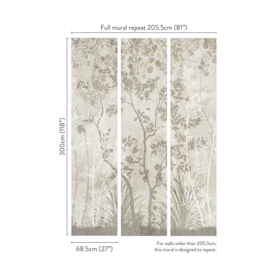 Sayuri Wallcovering Mural Niebla W446/01