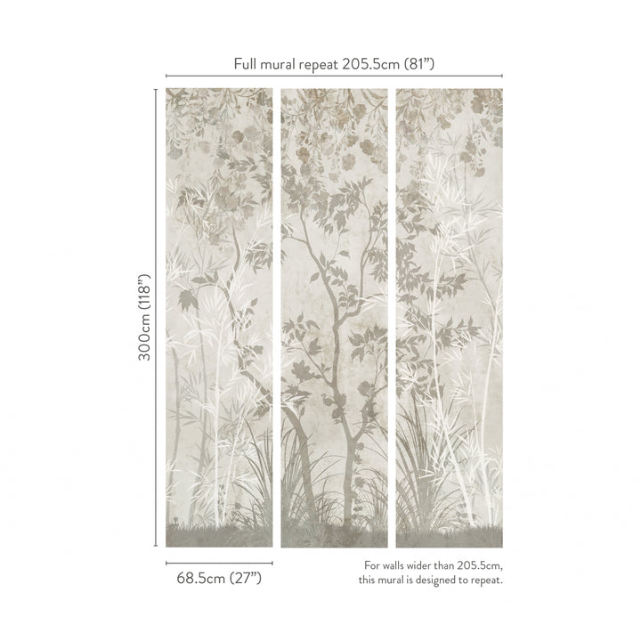 Sayuri Wallcovering Mural Niebla W446/01