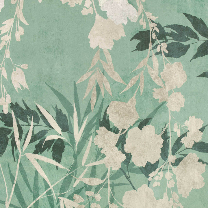 Sayuri Wallcovering Mural Jade W446/03