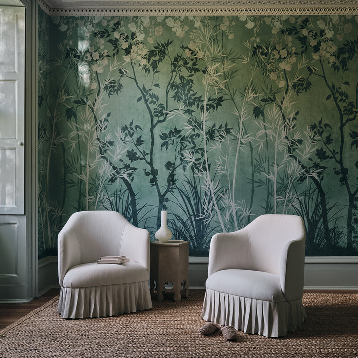 Sayuri Wallcovering Mural Jade W446/03