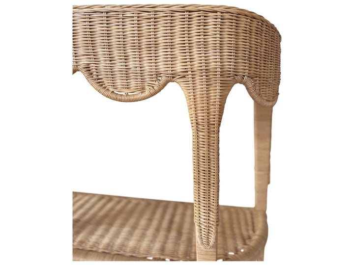 Paloma Console - Woven Rattan