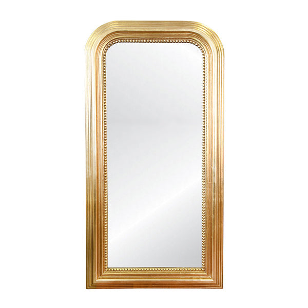 Waverly Tall Mirror - Gold Leaf
