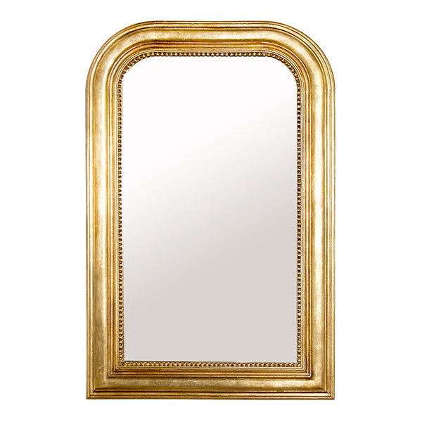 Waverly Small Mirror - Gold Leaf