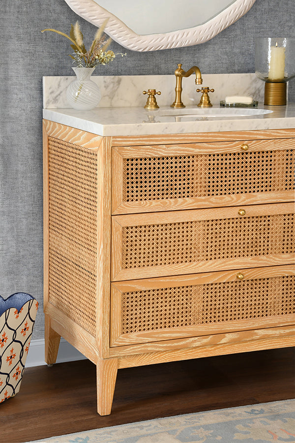 Wynn Bath Vanity 36.5" Cerused Oak