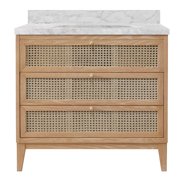 Wynn Bath Vanity 36.5" Cerused Oak