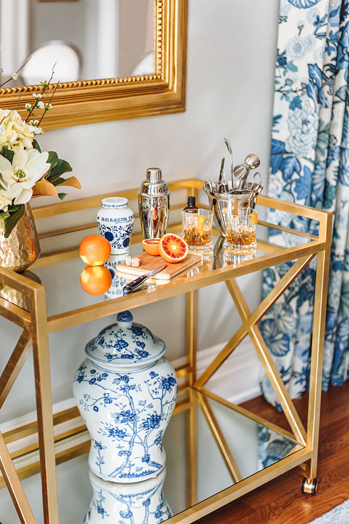 Gerard Bar Cart - Gold