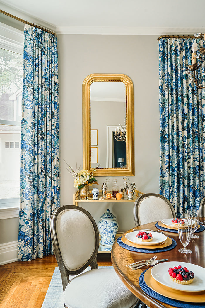 Waverly Tall Mirror - Gold Leaf