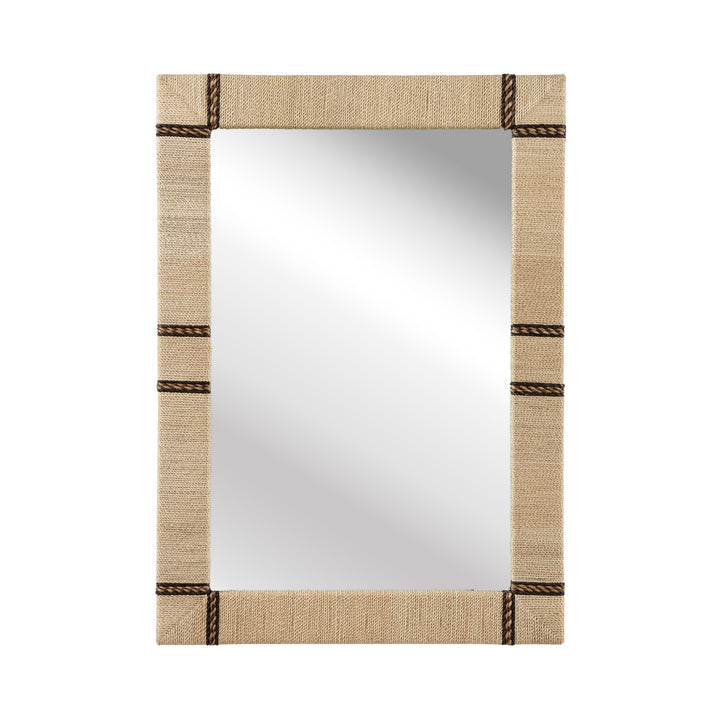 Newton Abaca Rope Mirror