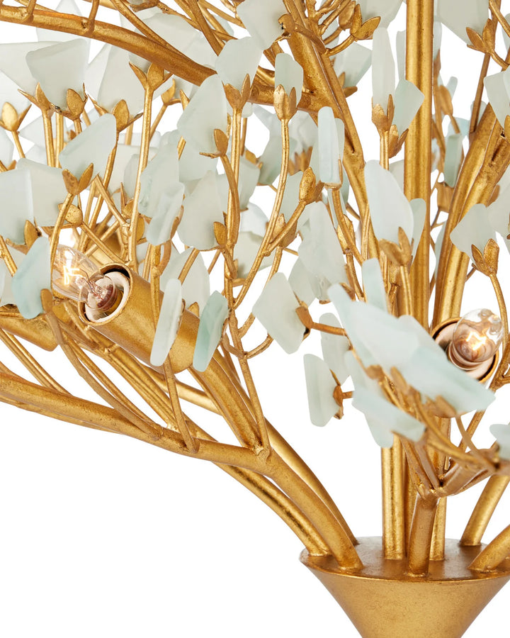 Fiorella Gold Chandelier