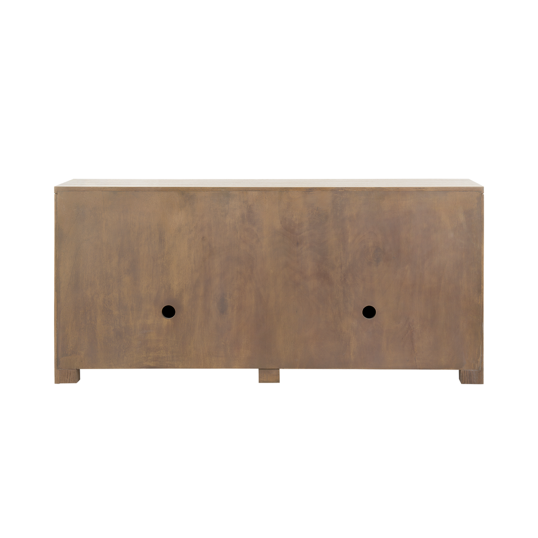 Arcadia Four Door Cabinet - Soft Glow Oak