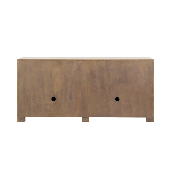 Arcadia Four Door Cabinet - Soft Glow Oak