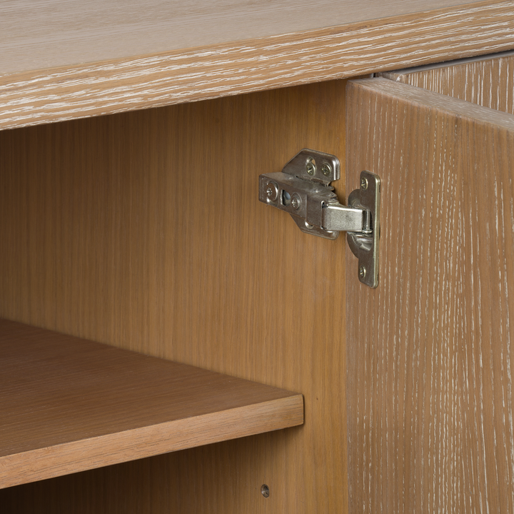 Arcadia Four Door Cabinet - Soft Glow Oak