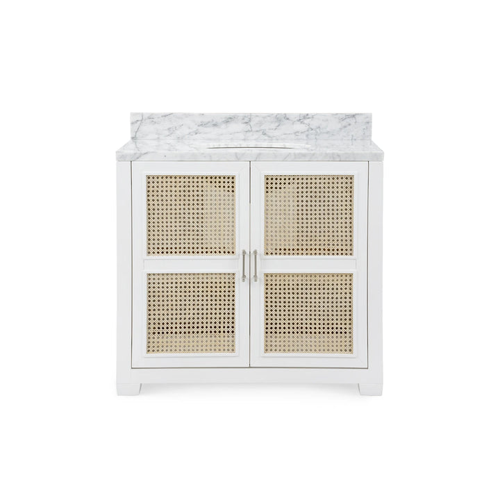 Ariel 2-Door 36" Bath Vanity Vanilla