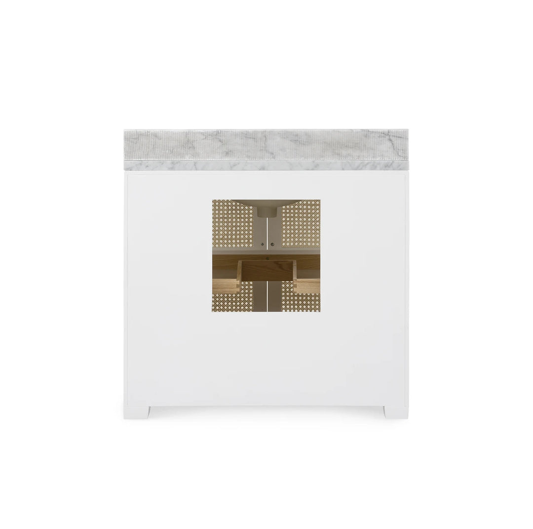 Ariel 2-Door 36" Bath Vanity Vanilla