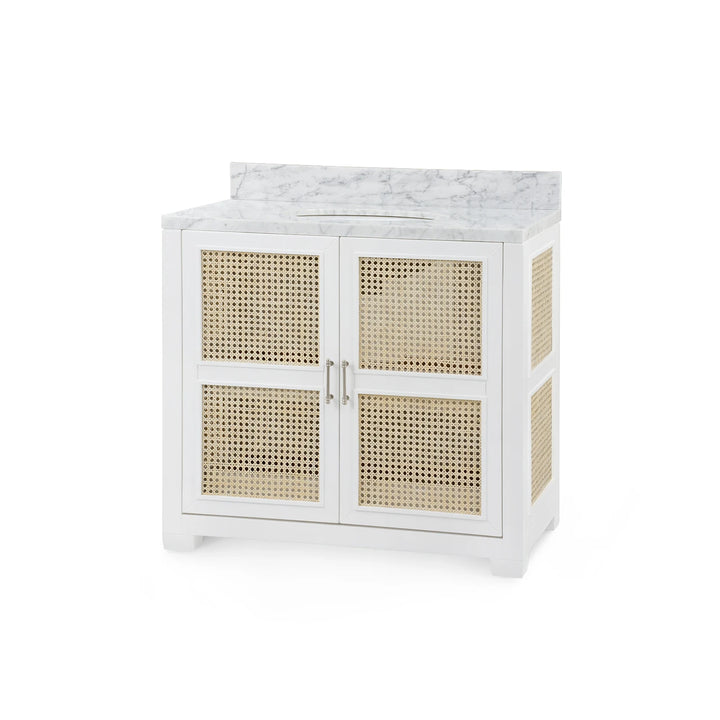 Ariel 2-Door 36" Bath Vanity Vanilla