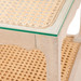 Arianna 1-Drawer Side Table Sand