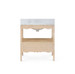 Arianna 30" 1-Drawer Bath Vanity with Marble Top Sand