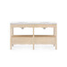 Arianna 60" 2-Drawer Bath Vanity with Marble Top Sand