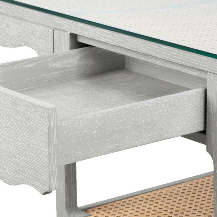 Arianna Desk - Soft Gray