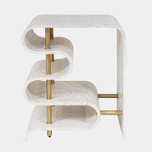 Traverse Side Table White
