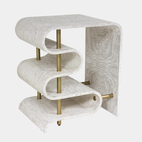Traverse Side Table White