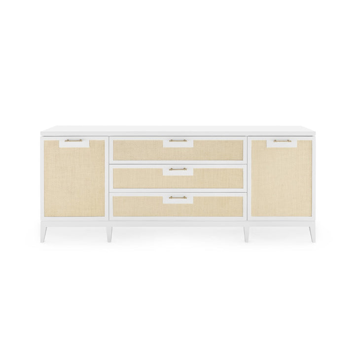 Astor 3-Drawer &amp; 2-Door Cabinet - Vanilla
