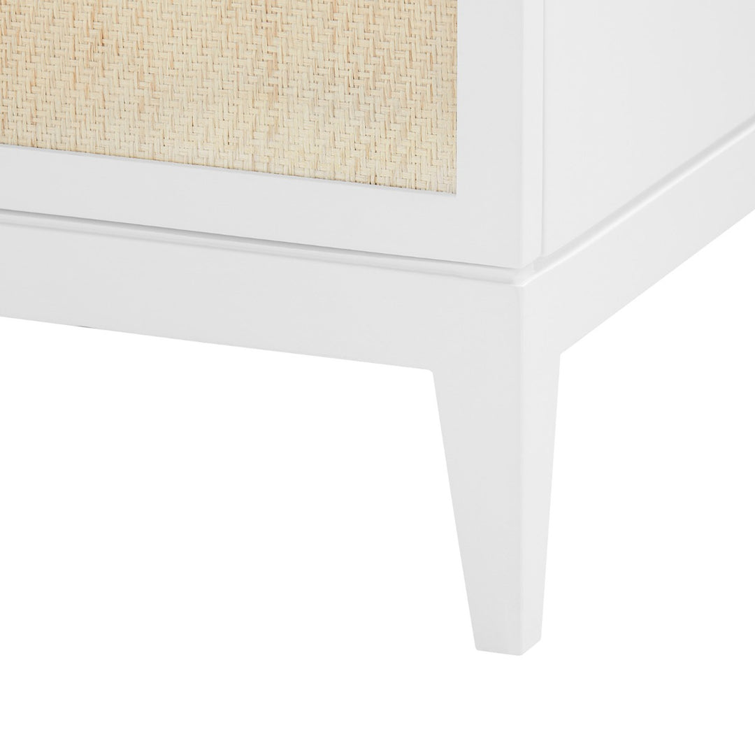 Astor 3-Drawer &amp; 2-Door Cabinet - Vanilla