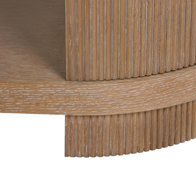 Atlas Console Soft Glow Oak