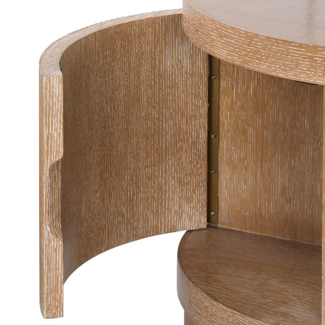 Atlas Console Soft Glow Oak