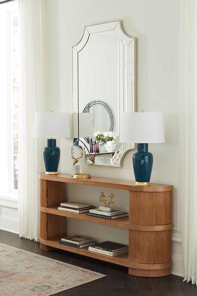 Atlas Console Soft Glow Oak