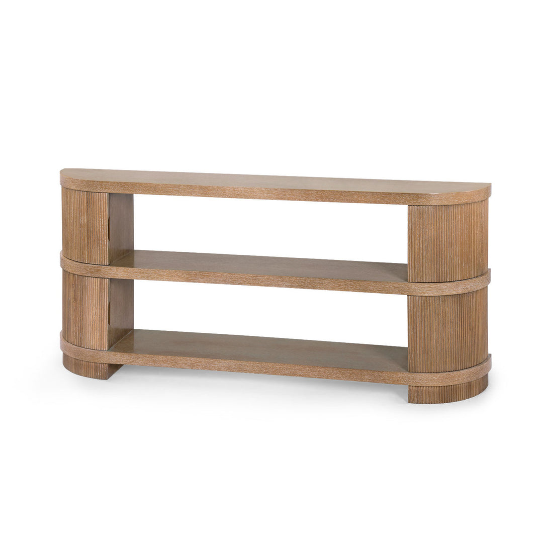 Atlas Console Soft Glow Oak